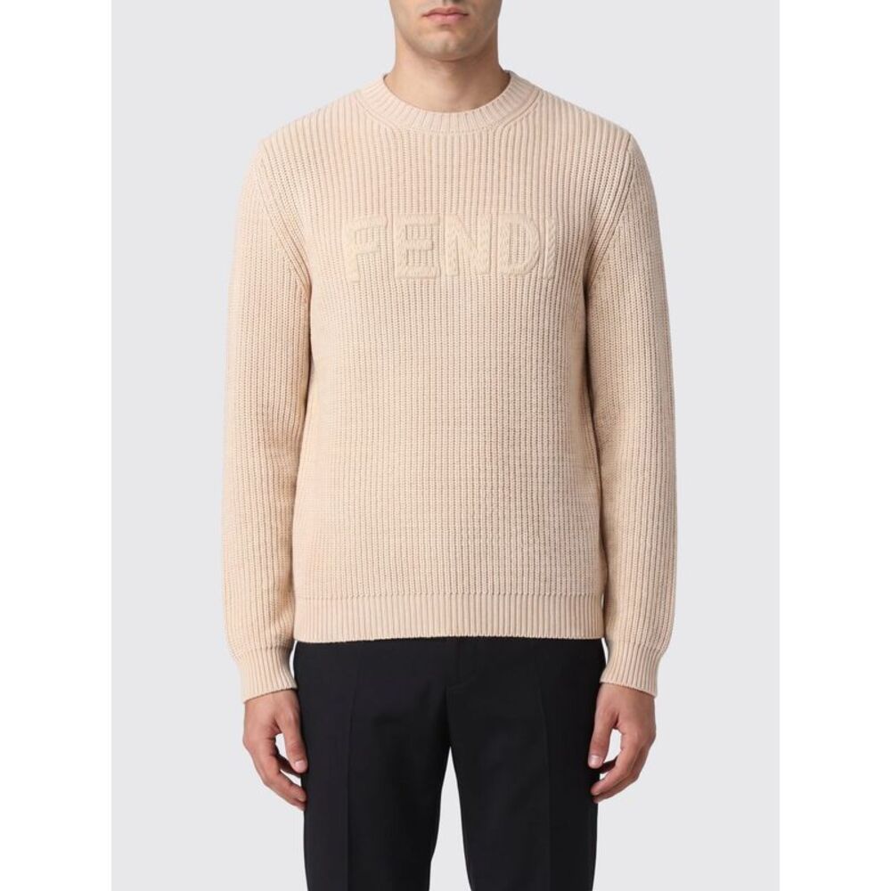 Fendi Sweater Men Beige
